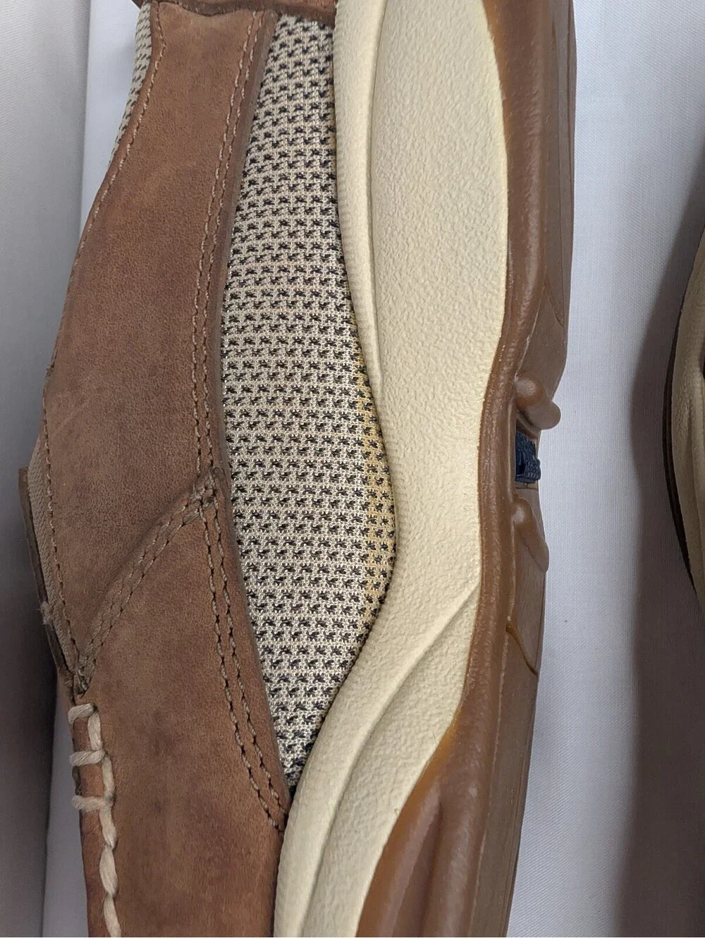 Sperry Top-Sider Brown Suede Slip-On Shoes size 9